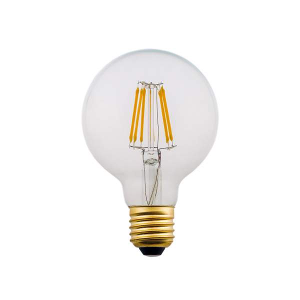 G80 Globe Led filament bulb 4W 6W 8W