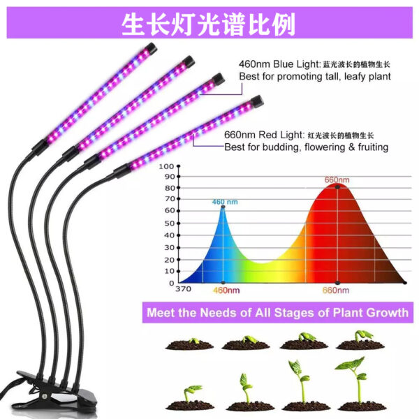 Led Grow Light for Indoor Plants