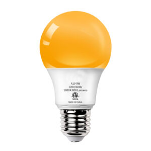 Blue light blocking light bulb A60 5W,7W,9W