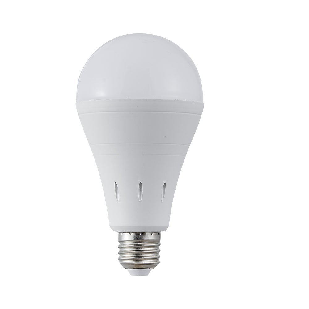 MoreBulb Model A rechargeable emergency LED bulb in 7 / 9 / 12 / 15 W options